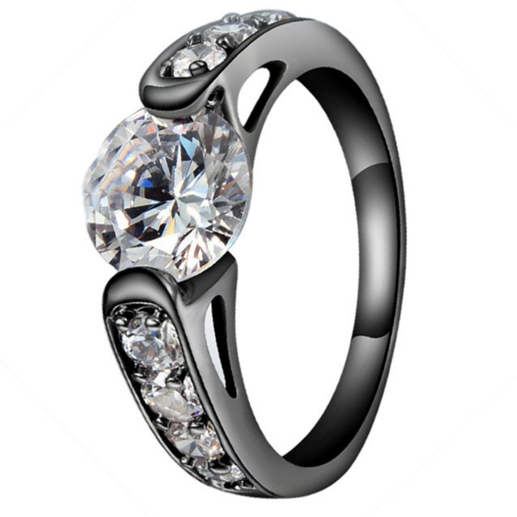 Ring - Black Gunmetal Love